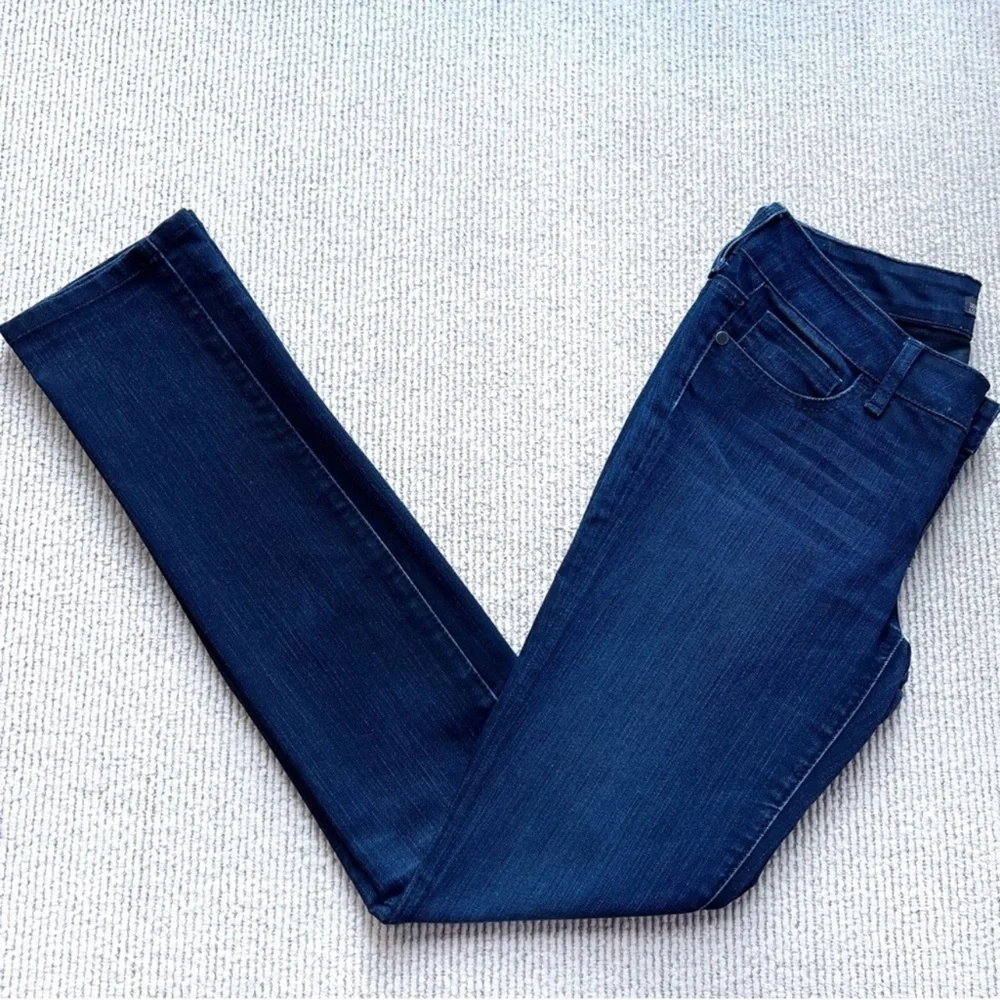 Serfontaine low rise skinny jean dark wash cigarette leg stretch Euphoria sz 25